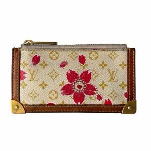 Louis Vuitton Murakami Cherry Blossom Coin Pouch / Key Pouch – Collector Piece